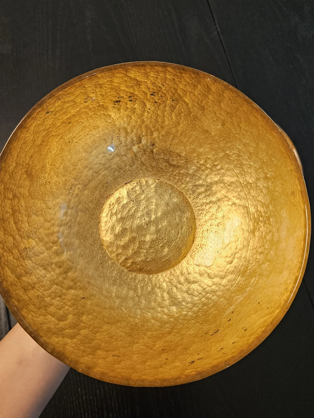 Set Of Two Gold Decorative Accent Bowls - Elegant Home Accent